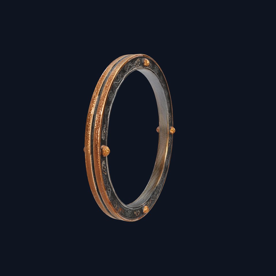 Ornate Decorated Ring Model Pack